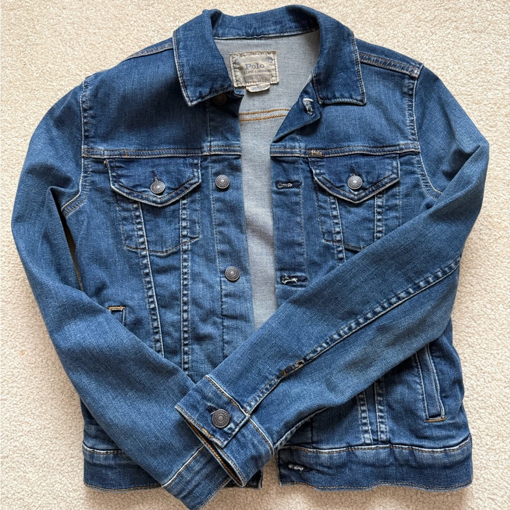 Polo by Ralph Lauren Kids Blue Denim Jean Jacket